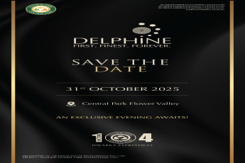 Save The Date for Delphine Central Park Estates Launch, 31st October 2025, Central Park Flower Valley