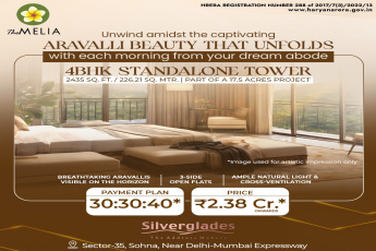 Silverglades The Melia: Exquisite 4BHK Residences in Sohna