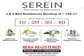 Reserved view for a select few at Tata Serein in Mumbai