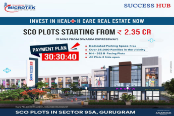 Microtek Infrastructure's Healthcare Real Estate Boom: SCO Plots in Sector 95A, Gurugram