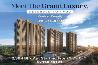 Godrej Zenath: Experience Grandeur in the Heart of Sec-89 Gurgaon