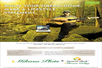 Mikasa Plots "Build Your Dream Home. Make a Lifestyle Statement"