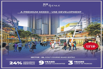 A premium mixed-use development starting Rs 1.5 Cr at M3M 65th Avenue in Gurgaon