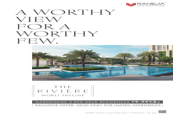 Discover Luxury at The Riviere, Worli by Raheja Universal at ₹9.99CR+