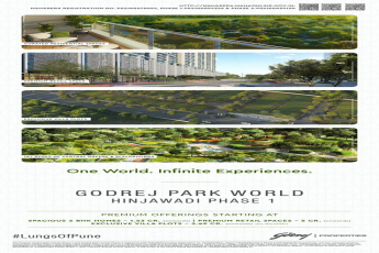 Discover Luxury at Godrej Park World, Hinjawadi Phase 1, Prices Starting at 1.23 Cr