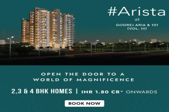 Introducing #Arista at Godrej Aria & 101: A Canvas of Grandeur with 2, 3, & 4 BHK Homes Starting at ?1.80 CR