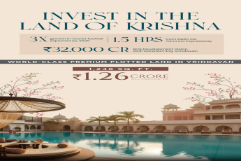 Own Premium Land in Vrindavan, Only ₹1.26 Crore, Development Vision 2041