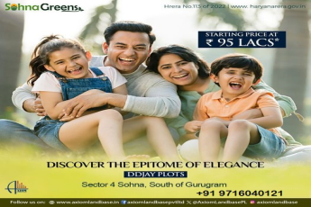 Sohna Greens by Axiom Landbase: Serene Living in Sector 4 Sohna, South of Gurugram