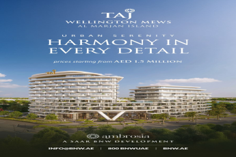 Discover Taj Wellington Mews on Al Marjan Island, Prices Starting at AED 1.5 Million