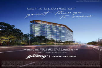 Join Us at Godrej Sora Launch, 6th February 2026, Golf Course Road, Gurugram