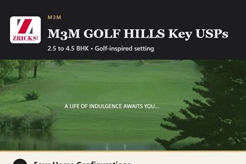 M3M GOLF HILLS Key USPs: 5 Reasons to Choose It