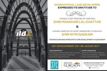 ILD expresses its gratitude to Hon'ble CM of Haryana for encouraging infrastructure development in Gurugram