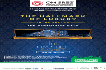 Introducing the villa at Om Sree Signet, Hyderabad