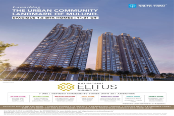 Spacious 1.5 BHK homes Rs 1.01 Cr at Kalpataru Elitus, Mumbai