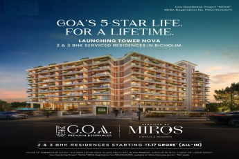 Discover 5-Star Life at Goa Premium Residences by Abhinandan Lodha in Bicholim from 1.17 Crore