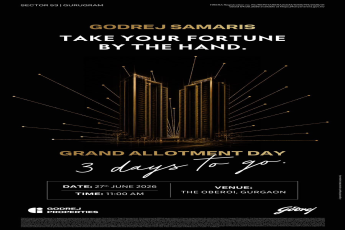 Don't Miss the Grand Allotment Day: 3 Days Left! || Secure Your Future at Godrej Samaris || Join Us for the Grand Allotment Event!