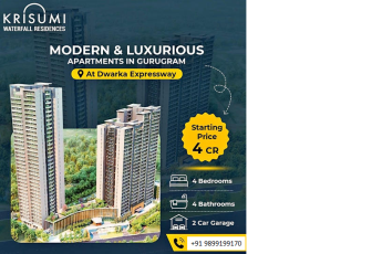 Krisumi Waterfall Residences: Redefining Luxury at Dwarka Expressway, Gurugram