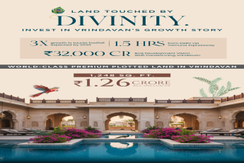 Discover Divinity, Invest in Vrindavan - Premium Plots Starting at ₹1.26 Crore