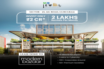 M3M Jewel Sector-25: A Shining Investment Opportunity on MG Road, Gurugram