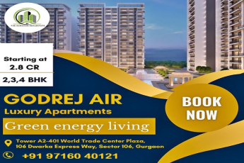 Godrej Air: Experience Green Energy Living in Luxury Apartments at Sector 106, Dwarka Expressway, Gurgaon