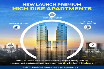 Architect Hafeez's Glass Marvel: The New Benchmark in Luxury High-Rise Apartments