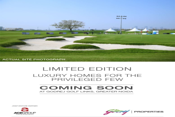 Luxury homes awaits for you at Godrej Golf Links in Greater Noida