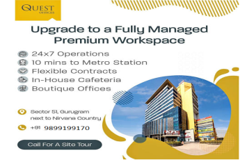 Quest Offices: Elevate Your Business with Premium Managed Workspaces in Sector 51, Gurugram