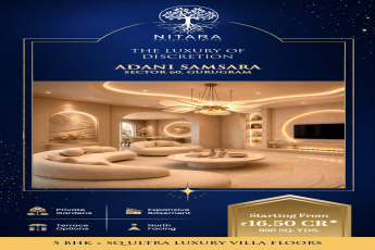 Discover Luxury Living at Adani Samsara || Explore Adani Samsara in Gurugram || Luxury Villas Starting at ₹16.50 CR
