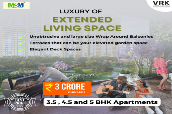 Embrace the Open Air: M3M's Extended Living Spaces in Sector 113, Dwarka Expressway