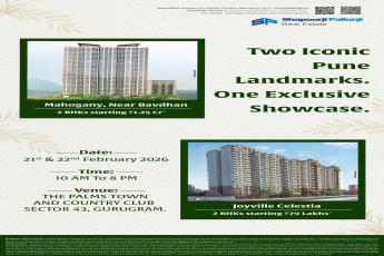 Explore Premium Living in Pune by Shapoorji Pallonji, 2 BHK from 79 Lacs, Feb 21-22, Gurugram