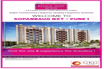 Experience the grandeur by residing at GKG King's Way in Pune