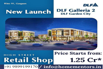 DLF Galleria 2 Ignites Gurgaon's Commercial Space with a New Launch in DLF Garden City