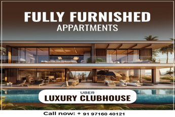 Step into the Pinnacle of Opulence: Fully Furnished Apartments with Uber Luxury Clubhouse