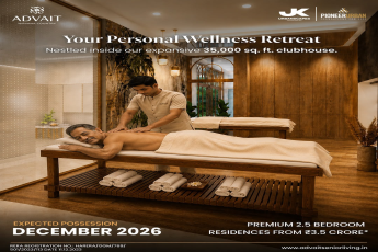 Discover Your Personal Wellness Retreat at Advait Nirvana Country || Experience Premium Living at Advait: Possession by December 2026 || Explore Advait's Expansive 35,000 sq. ft. Clubhouse Now
