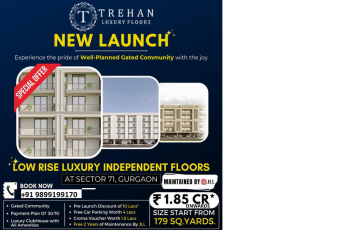 Trehan Home Developers Unveil Low Rise Luxury Floors in Sector 71, Gurgaon