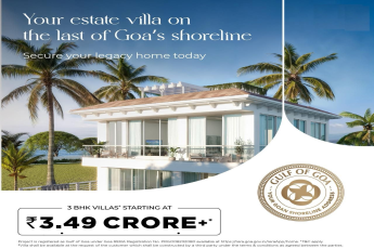 Discover Luxurious 3 BHK Villas on Goa's Coastline from ₹3.49 Crore at Gulf of Goa
