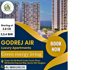 Godrej Air: Redefining Green Energy Living in Gurgaon's Sector 106
