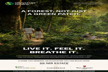 Discover SG SPR Estate's Natural Living || Experience the Miyawaki Forest in Your Home || Embrace Nature at Signature Global