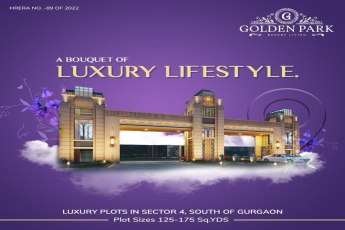 Golden Park: Luxury Plots in Sector 4, South of Gurgaon