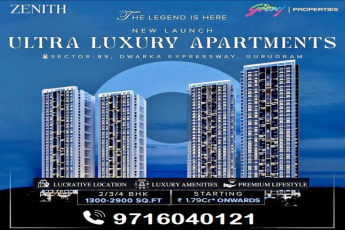 Zenith of Luxury: Godrej Properties Unveils Ultra Luxury Apartments in Sector-89, Dwarka Expressway, Gurugram