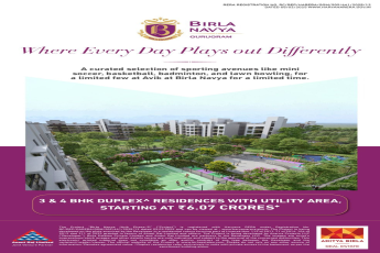 Discover Birla Navya Gurugram || Explore Sporty Living at Avik || Luxury Duplexes Starting ₹6.07 Cr