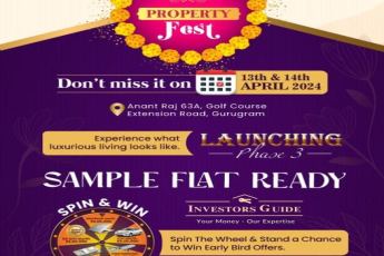 Join the Grandeur at Anant Raj's Property Fest: Phase 3 Launch at Golf Course Extension Road, Gurugram