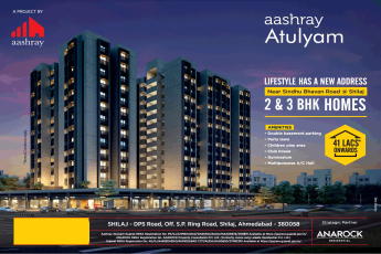 Book 2 & 3 BHK homes Rs 41 Lac at  Aashray Atulyam, Ahmedabad