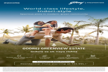 Explore Godrej Greenview Estate, Indore: Plots Starting at ₹55.99L