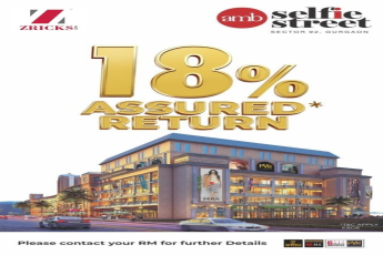 Get up to 18% Assured Return at AMB Selfie Street, Gurgaon