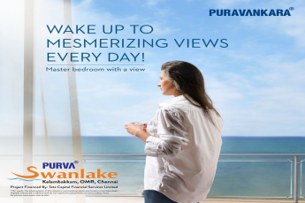 Wake up to mesmerizing views at Purva Swanlake in Chennai