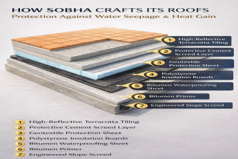 Discover Sobha's Roof Crafting || Enhanced Protection for Your Home || Sobha's Superior Roofing Techniques