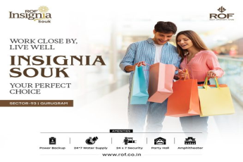 ROF Insignia Souk: Premium Commercial Plots in Gurgaon