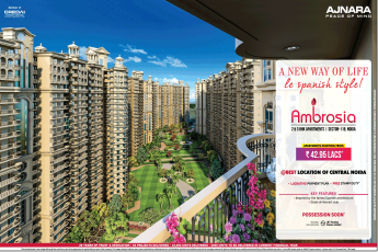 Possession soon at Ajnara Ambrosia in Sector 118, Noida