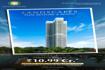 Discover Ultra-Luxury Living at Central Park BIGNONIA TOWERS, South of Gurugram, from ₹10.99 Cr.